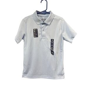 *LAST CHANCE SALE ITEM* 4/$20 NWT Light Blue Uniform Polo - IZOD - XS (6/7)